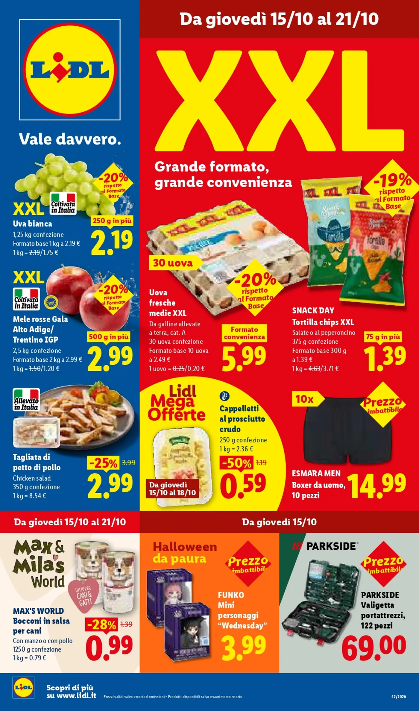 Pagina 1 del volantino